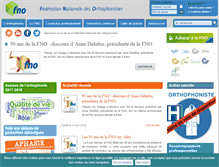 Tablet Screenshot of fno.fr